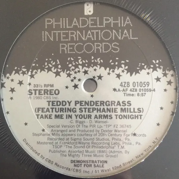 Take Me In Your Arms Tonight