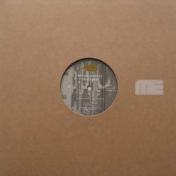 Kamikaze Space Programme - Concrete Musique, Electronic, Techno, 2014 - Mote-Evolver, UK, Vinyl 1x 12", 33 ⅓ RPM