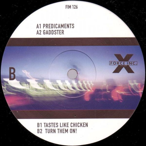 Justin Berkovi - 01273 Predicaments, Electronic, Techno, 1997 - Force Inc. Music Works, Germany, Vinyl 1x 12"