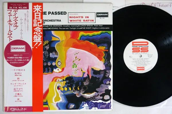 Moody Blues, The - Days Of Future Passed , Rock, Psychedelic Rock, 1973 - Deram, Japan, Vinyl 1x LP, Album, Reissue, Stereo