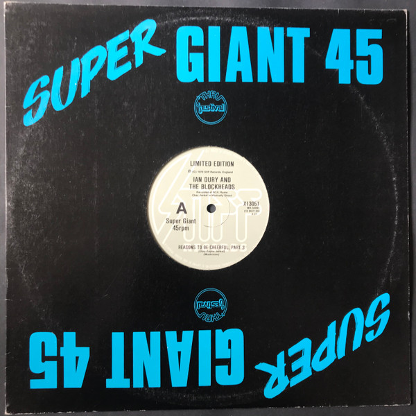 Ian Dury And The Blockheads - Reasons To Be Cheerful, Part 3, Electronic, Funk / Soul, Jazz, Pop, Disco, Jazz-Rock, Vocal, 19