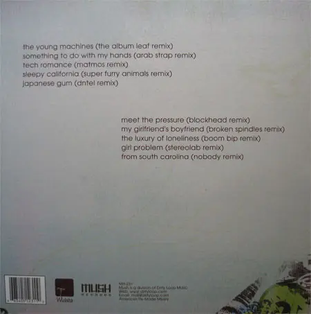 Her Space Holiday - The Young Machines Remixed, Electronic, Downtempo, Experimental, 2004 - Mush, Wichita, US, Vinyl 1x LP, A