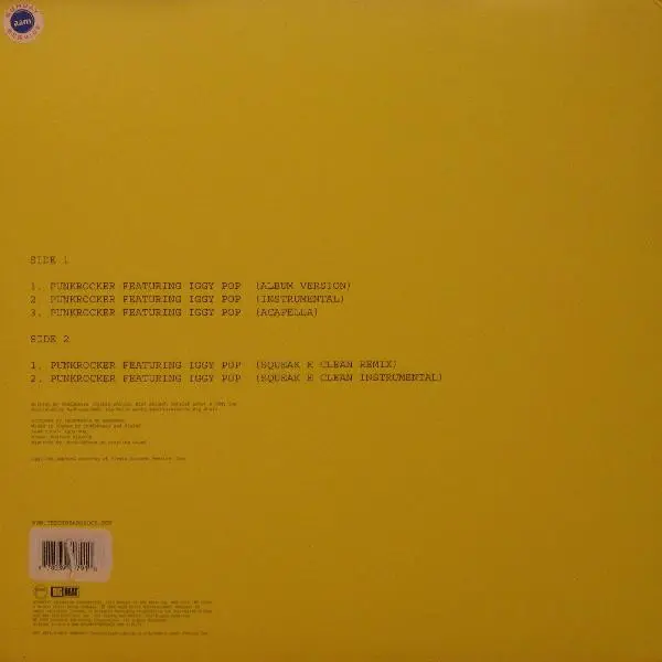 Teddybears Sthlm - Punkrocker, Electronic, Pop, Rock, Electro, Indie Rock, 2006 - Big Beat, US, Vinyl 1x 12", 33 ⅓ RPM