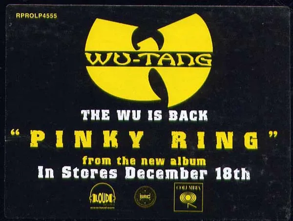 Album cover for Pinky Ring by Wu-Tang Clan