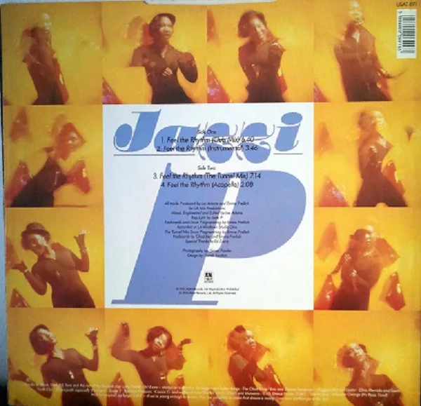 Album cover for Feel The Rhythm by Jazzi P