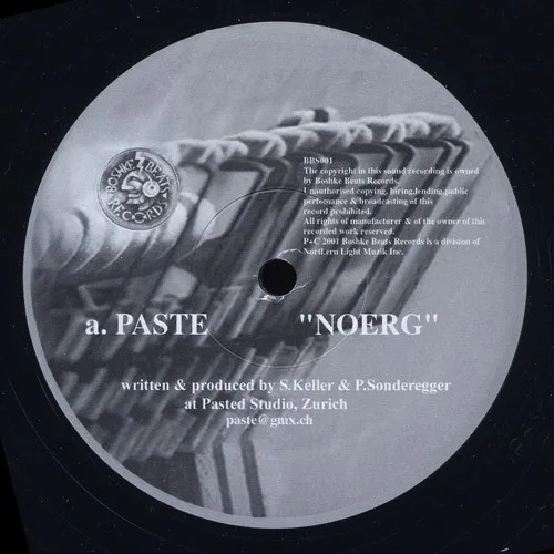 Album cover for Noerg / Progress by Paste