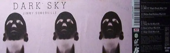 Jimmy Somerville - Dark Sky, Electronic, Progressive House, Synth-pop, 1997 - Gut Records, Movement (4), SPV GmbH, Germany, V