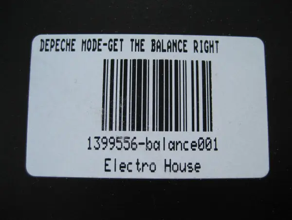 Depeche Mode - Get The Balance Right (Beat Machine Mix), Electronic, Synth-pop, Tech House, 2007 - Not On Label (Depeche Mode