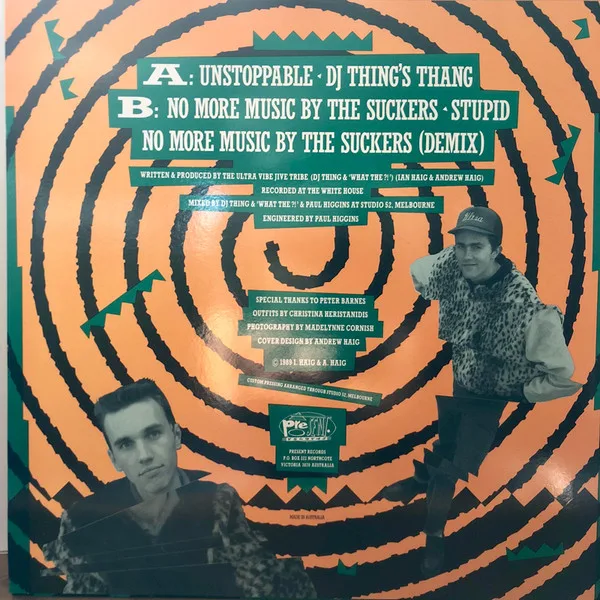 Album cover for White Word by Ultra Vibe Jive Tribe