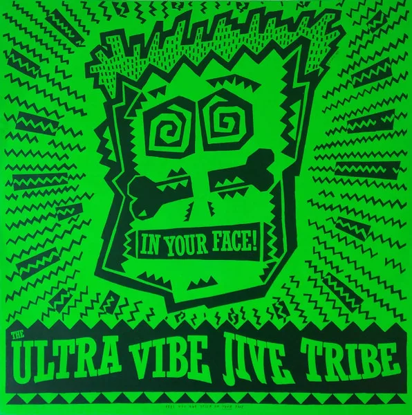 Album cover for White Word by Ultra Vibe Jive Tribe