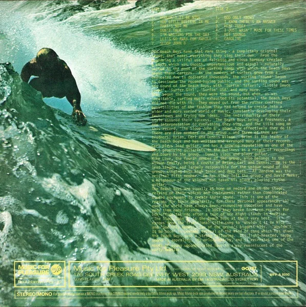 Album cover for The Fabulous Beach Boys by Beach Boys, The