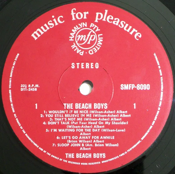 Album cover for The Fabulous Beach Boys by Beach Boys, The