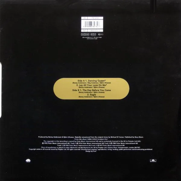 Album cover for Dancing Queen by ABBA