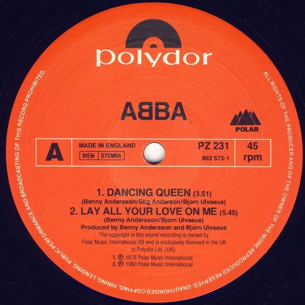 Album cover for Dancing Queen by ABBA
