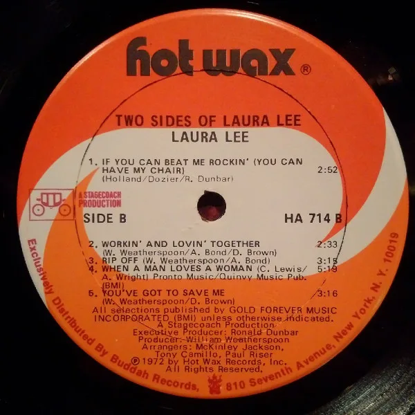 Album cover for Two Sides Of Laura Lee by Laura Lee