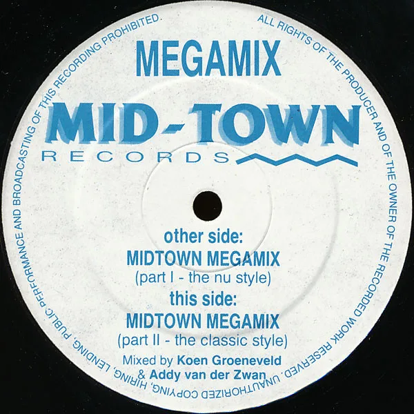 Album cover for Megamix by Various