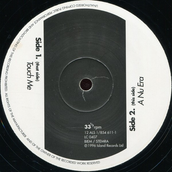 Alex Reece - Volume. 1, Electronic, Drum n Bass, 1996 - Al's Records, Island Records, UK, Vinyl 1x 12", 33 ⅓ RPM