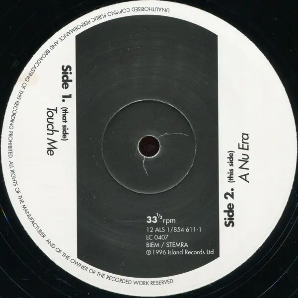 Alex Reece - Volume. 1, Electronic, Drum n Bass, 1996 - Al's Records, Island Records, UK, Vinyl 1x 12", 33 ⅓ RPM