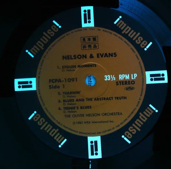 Album cover for Nelson & Evans by Oliver Nelson, Gil Evans
