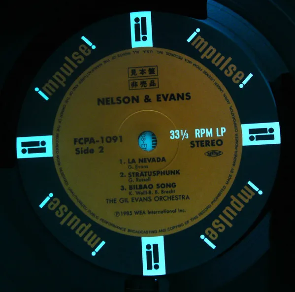 Album cover for Nelson & Evans by Oliver Nelson, Gil Evans