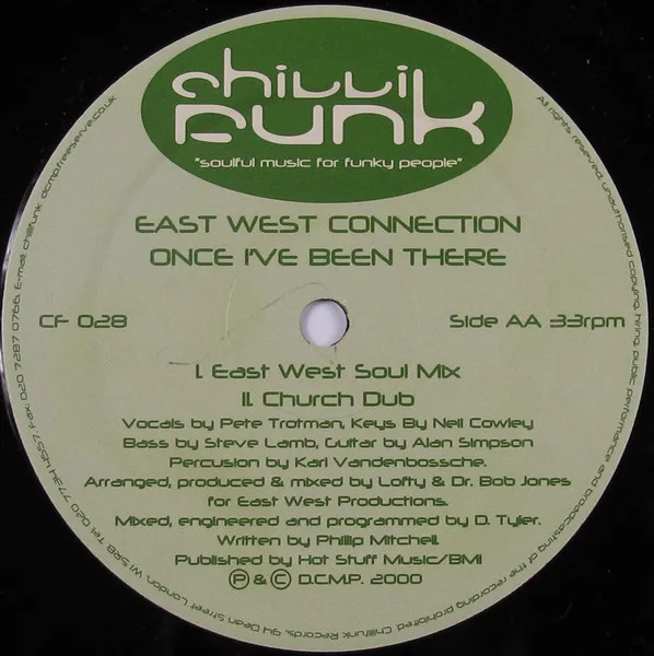 Album cover for Once I've Been There by East West Connection