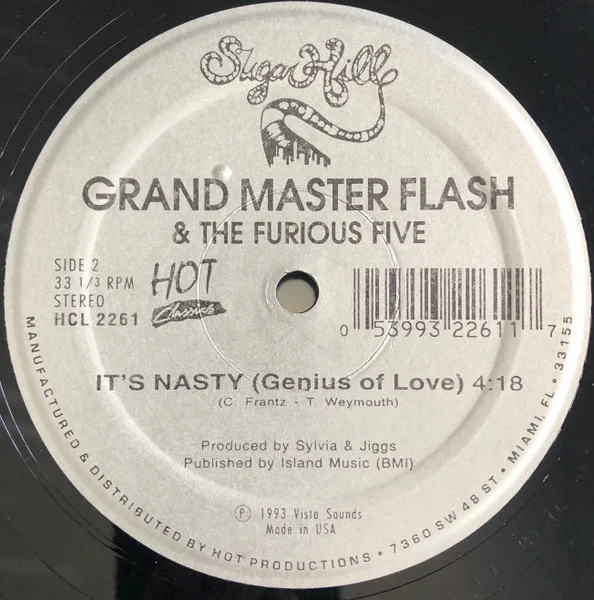 Album cover for The Message / It's Nasty (Genius Of Love) by Grandmaster Flash & The Furious Five