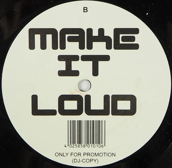 Album cover for Make It Loud by Blutonium Boy