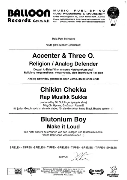 Album cover for Make It Loud by Blutonium Boy