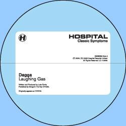 Dagga / Landslide - Laughing Gas / It's Not Over, Electronic, Drum n Bass, 2008 - Hospital Records, UK, Vinyl 1x 12", 33 ⅓ RP