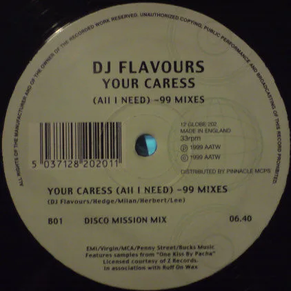 Album cover for Your Caress (All I Need) - 99 Mixes by DJ Flavours