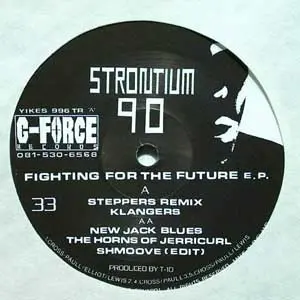 Album cover for Fighting For The Future E.P. by Strontium 90