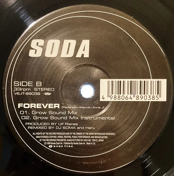 Album cover for Forever by Soda (4)