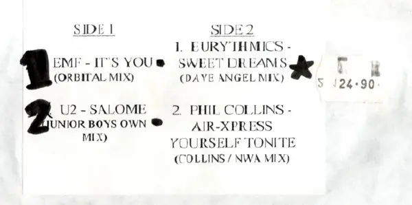 Various - Untitled, Electronic, Hip Hop, Breaks, Progressive House, 1995 - Not On Label, US, Vinyl 1x 12", Test Pressing