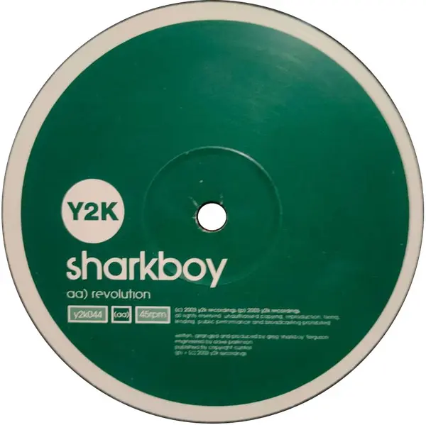 Sharkboy - The Curse / Revolution, Electronic, Hard House, Hard Trance, 2003 - Y2K, UK, Vinyl 1x 12"
