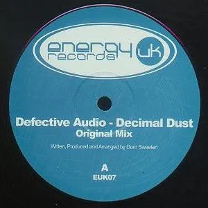 Album cover for Decimal Dust by Defective Audio