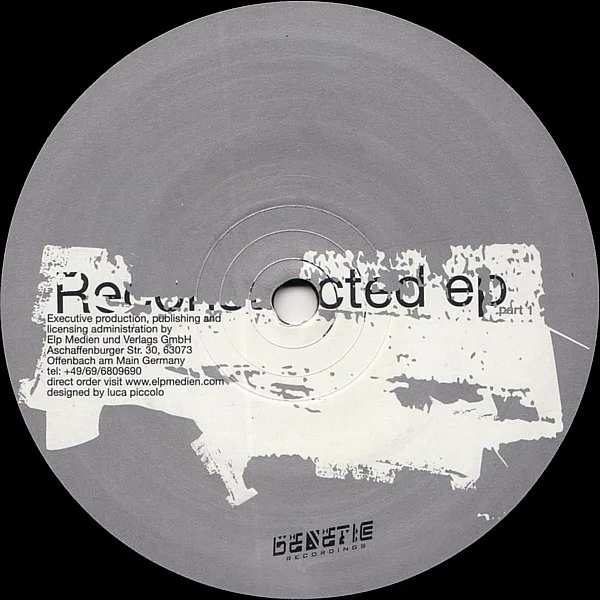 Album cover for Reconstructed EP (Part 1) by Stanny Franssen