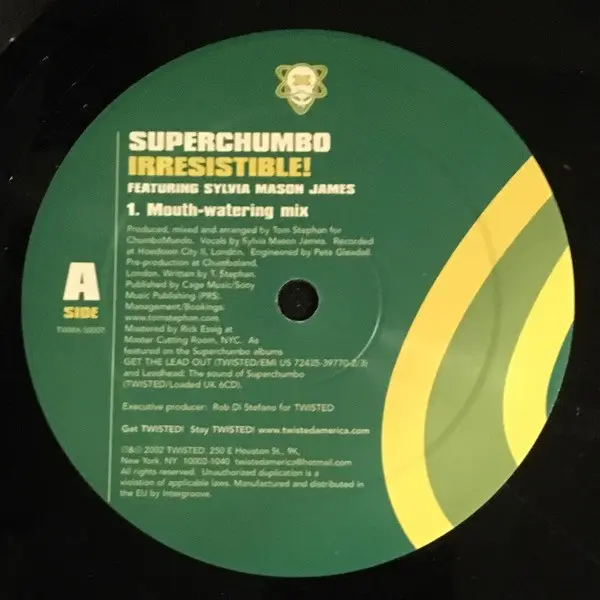 Album cover for Irresistible! by Superchumbo