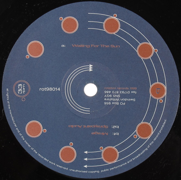 Laidback Luke - The Audio Alert EP, Electronic, Tech House, Techno, 1998 - Rotation Records, UK, Vinyl 1x 12", EP