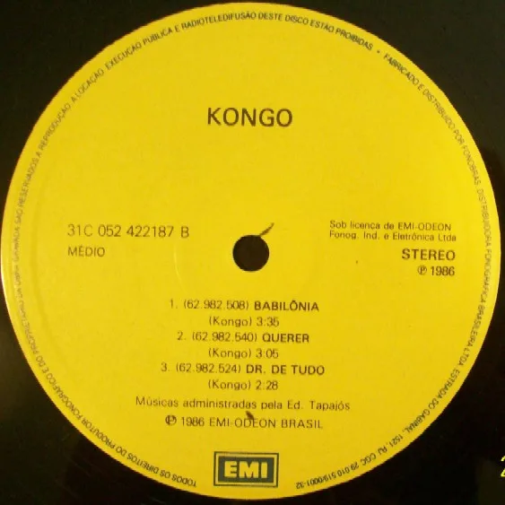 Album cover for King Kongo by Kongo