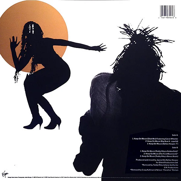 Album cover for Keep On Movin by Soul II Soul