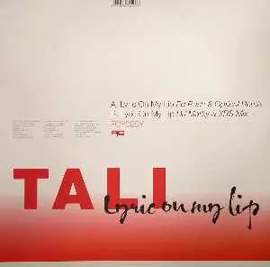 Album cover for Lyric On My Lip by Tali