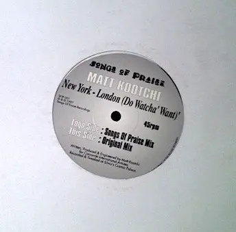 'New York - London (Do Whatcha' Want)'