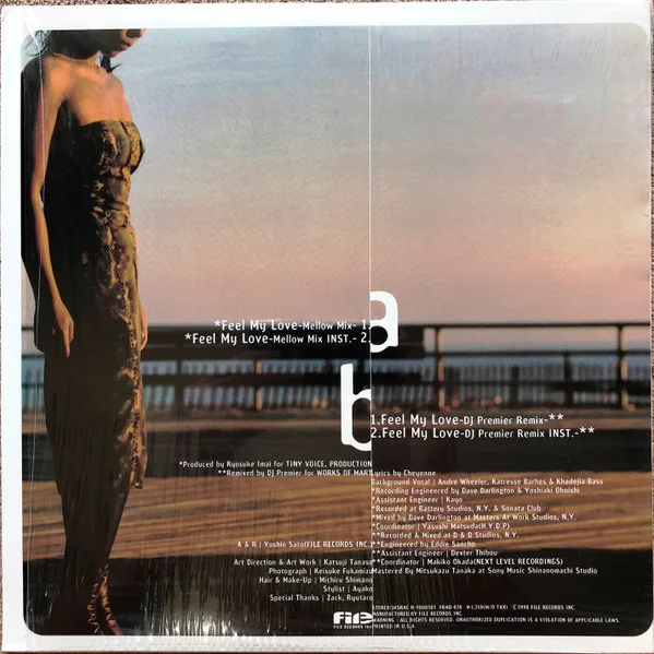 Album cover for Feel My Love by Cheyenne (7)