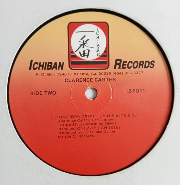 Album cover for I Feel It / Grandpa Can't Fly His Kite by Clarence Carter