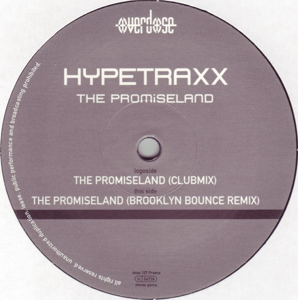 Album cover for The Promiseland by Hypetraxx