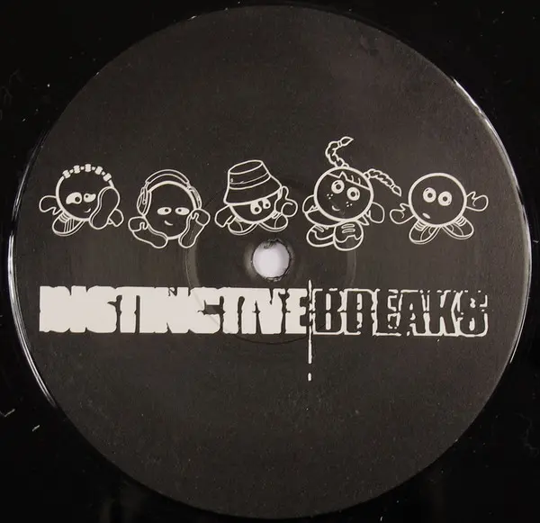 Hybrid - Theme From Wide Angle (Remixes), Electronic, Breaks, 1999 - Distinct'ive Breaks, UK, Vinyl 1x 12", 33 ⅓ RPM, Promo B