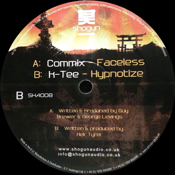 Various - Shogun Assassins Vol 1, Electronic, Drum n Bass, 2006 - Shogun Audio, UK, Vinyl 2x 12", EP, 45 RPM, Repress