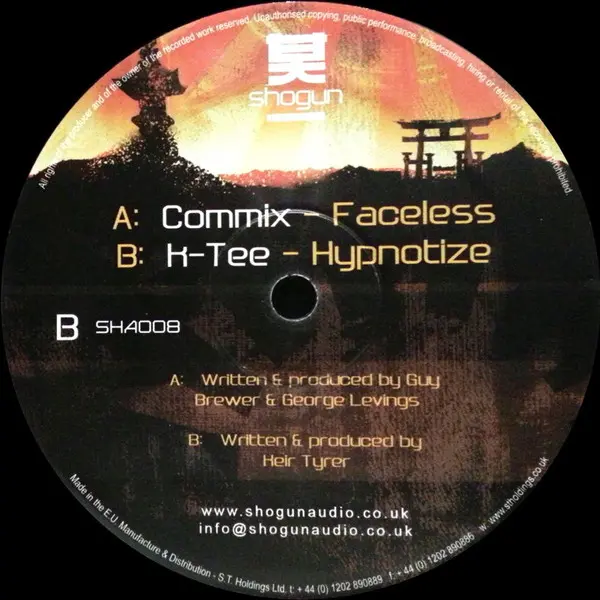 Various - Shogun Assassins Vol 1, Electronic, Drum n Bass, 2006 - Shogun Audio, UK, Vinyl 2x 12", EP, 45 RPM, Repress