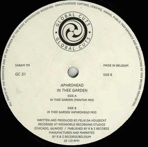 Album cover for In Thee Garden by Aphrohead