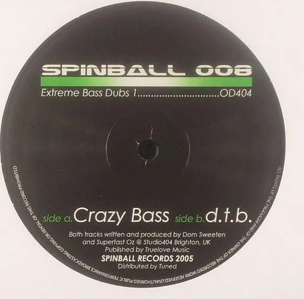 Album cover for Extreme Bass Dubs 1 by OD404